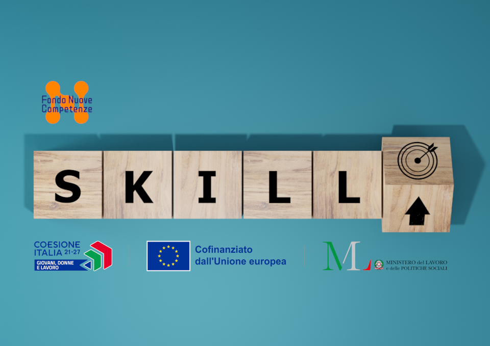 Il Fondo nuove competenze è un progetto Europa 27 cofinanziato dall’Unione europea